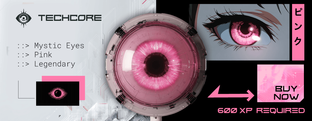 Eyes hologram advert